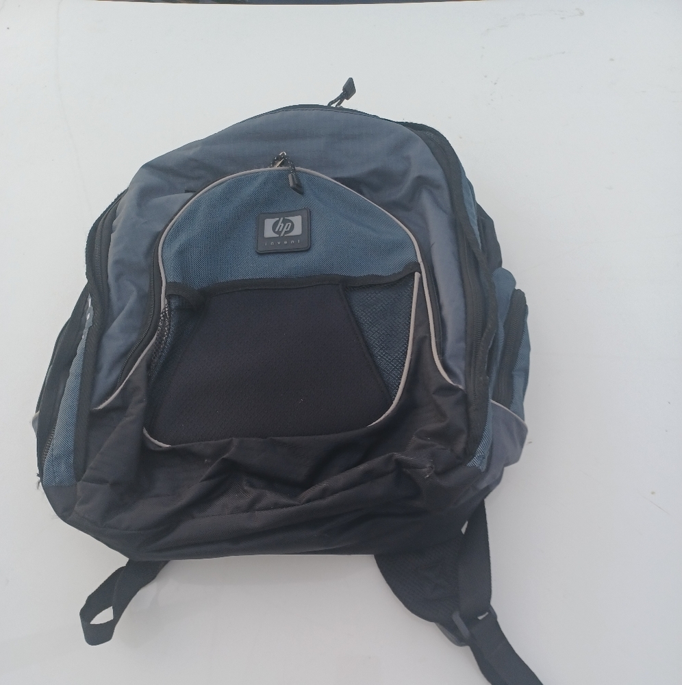 HP Backpack Black And Gray Standard Size